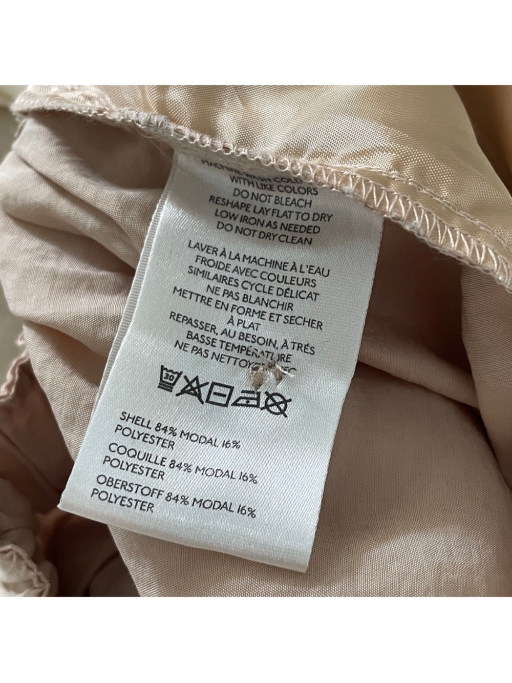 Anthropologie Safari Wide Leg Cargo Belt Flowy Pants in Tan Size Medium - Picture 14 of 14